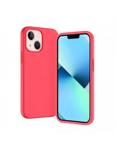 Helmet Case Liquid Silicone iPhone 13 Mini, Red