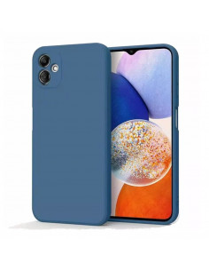 Helmet Case Liquid Silicone Samsung A05, Blue