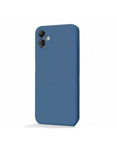 Helmet Case Liquid Silicone Samsung A05, Blue