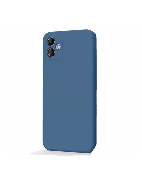 Helmet Case Liquid Silicone Samsung A05, Blue