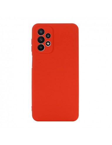 Helmet Case Liquid Silicone Samsung A23, Red