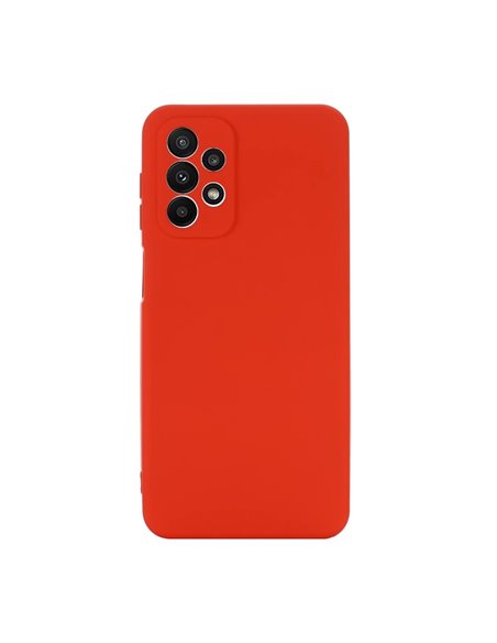 Helmet Case Liquid Silicone Samsung A23, Red
