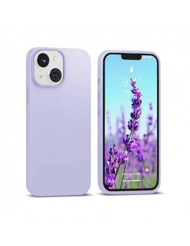 Helmet Case Liquid Silicone iPhone 14, Purple