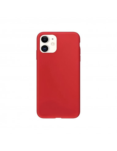 Helmet Case Liquid Silicone iPhone 11, Red