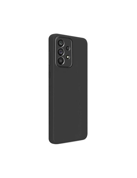 Helmet Case Liquid Silicone Samsung A73, Black