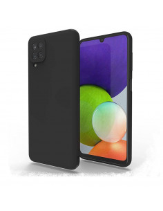 Helmet Case Liquid Silicone Samsung M22 4G, Black