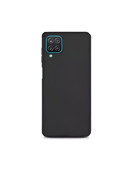 Helmet Case Liquid Silicone Samsung M12 4G, Black