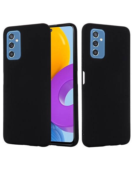 Helmet Case Liquid Silicone, Samsung M52 5G, Black