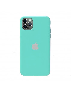 Helmet Case Liquid Silicone iPhone 11 Pro, Sea Blue