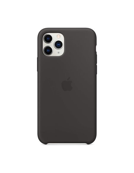 Helmet Case Liquid Silicone iPhone 11 Pro, Black