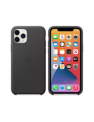 Helmet Case Liquid Silicone iPhone 11 Pro, Black