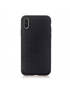 Helmet Case Liquid Silicone Grid iPhone 11 Pro, Black