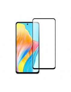 Helmet Diamond Glass 5D Oppo Reno A98 5G, Black