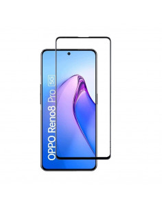 Helmet Diamond Glass 5D Oppo Reno 8 Pro, Black