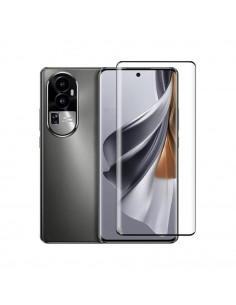 Helmet Diamond Glass 5D Oppo Reno 10 5G/10 Pro, Black