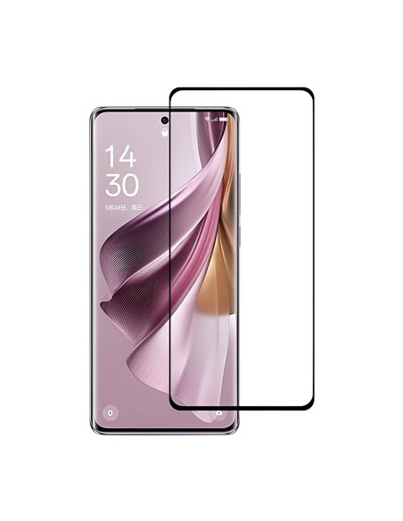 Helmet Diamond Glass 5D Oppo Reno 10 Pro 5G, Black