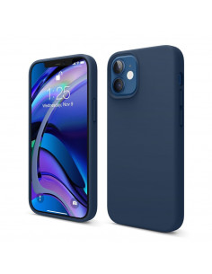 Helmet Case Liquid Silicone iPhone 12 Mini, Blue 2