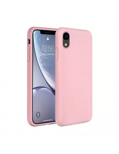 Helmet Case Liquid Silicone iPhone XR, Pink