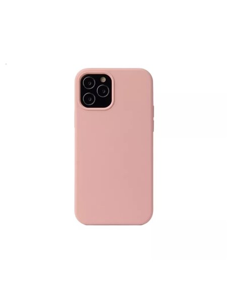 Helmet Case Liquid Silicone iPhone 12 Pro, Rose
