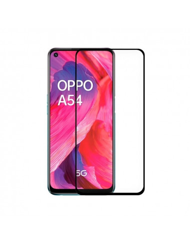 Helmet Diamond Glass 4D OPPO A54, Black