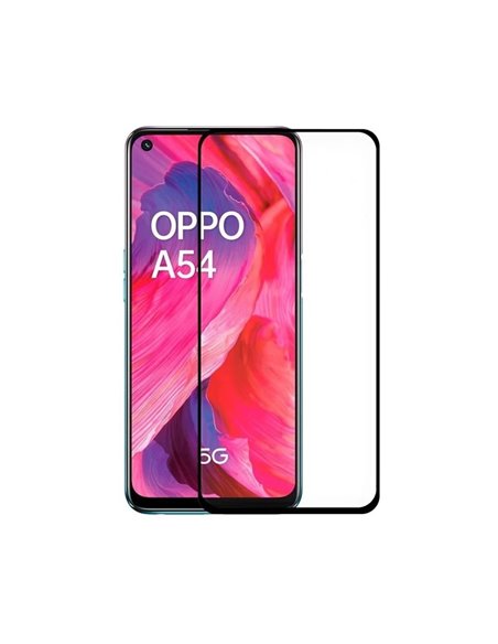 Helmet Diamond Glass 4D OPPO A54, Black