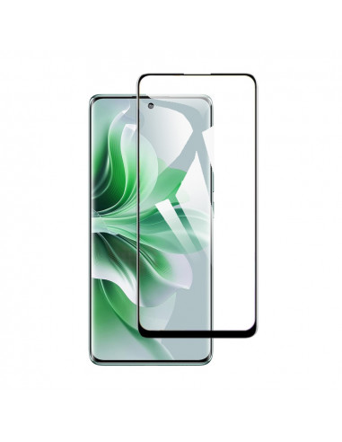 Helmet Diamond Glass 5D Oppo Reno 11F, Black