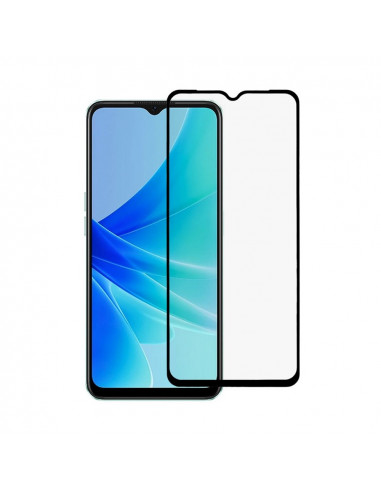 Helmet Diamond Glass 4D Oppo A57s, Black