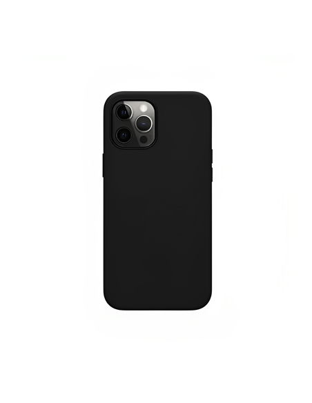 Helmet Case Liquid Silicone iPhone 12 Pro Max, Black