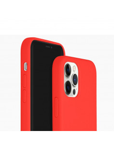 Helmet Case Liquid Silicone iPhone 12 Pro, Red 2