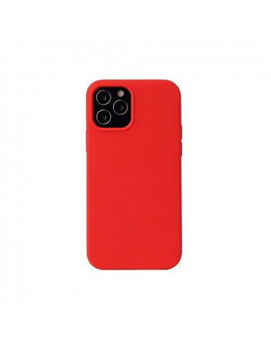 Helmet Case Liquid Silicone iPhone 12 Pro Max, Red