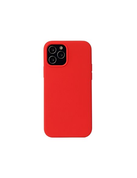 Helmet Case Liquid Silicone iPhone 12 Pro Max, Red