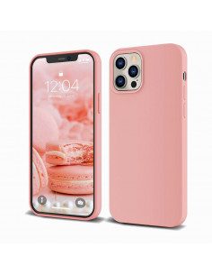 Helmet Case Liquid Silicone iPhone 12 Pro Max, Rose 2