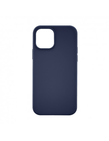 Helmet Case Liquid Silicone iPhone 12, Navy Blue