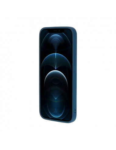 Helmet Case Liquid Silicone iPhone 12 Pro, Blue