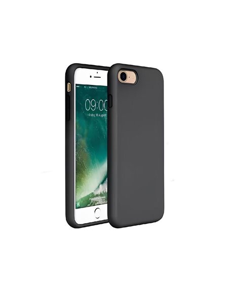 Helmet Case Liquid Silicone iPhone 7/8, Black