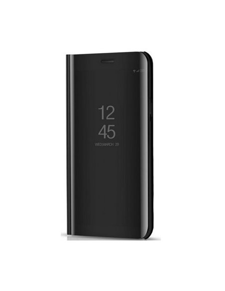 Helmet Case Mirror Flip Xiaomi Mi A2 Lite, Black