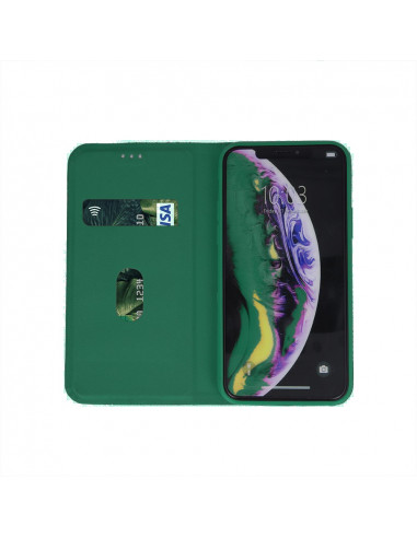 Helmet Case Shell Flip V2 Xiaomi Redmi Note 9, Green
