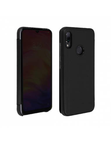 Helmet Case Mirror Flip Xiaomi Redmi 7, Black