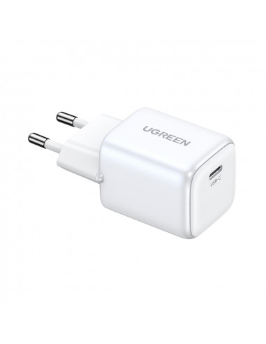 UGREEN Nexode GaN Charger 1xType-C 30W CD319, White