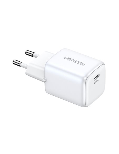 UGREEN Nexode GaN Charger 1xType-C 30W CD319, White
