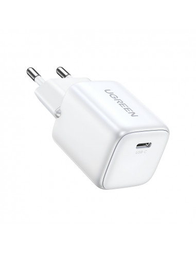UGREEN Nexode GaN Charger 1xType-C 30W CD319, White