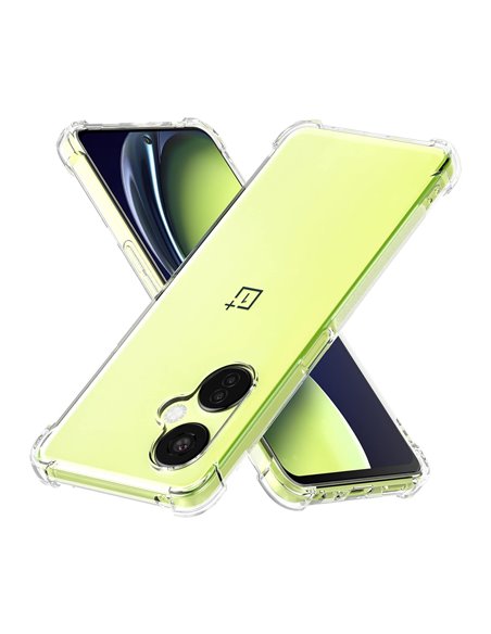 Helmet Case TPU Soft OnePlus CE3 Lite, Clear