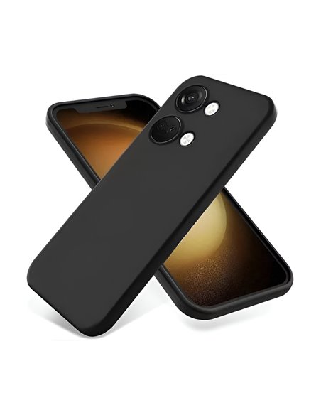 Helmet Case Liquid Silicone OnePlus Nord 3, Black