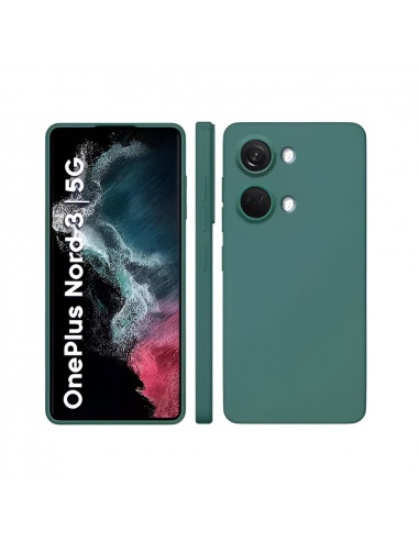Helmet Case Liquid Silicone OnePlus Nord 3, Green
