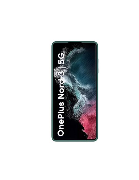 Helmet Case Liquid Silicone OnePlus Nord 3, Green