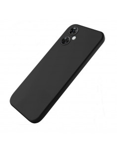 Helmet Case Liquid Silicone OnePlus CE3 Lite, Black