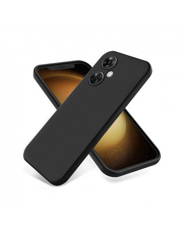 Helmet Case Liquid Silicone OnePlus CE3 Lite, Black
