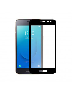 Helmet Diamond Glass 4D Samsung J2 Core, Black