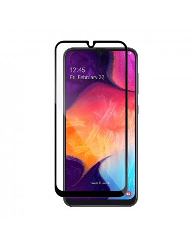 Helmet Diamond Glass 4D Samsung A30, Black