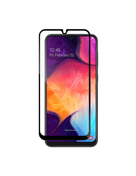 Helmet Diamond Glass 4D Samsung A30, Black